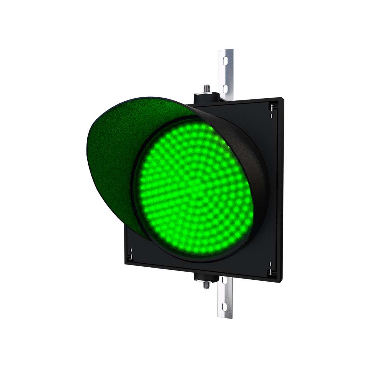 Ampel grün, größer als Verkehrsampeln mit Ø 300 mm LED-Modul | Ampeln ...