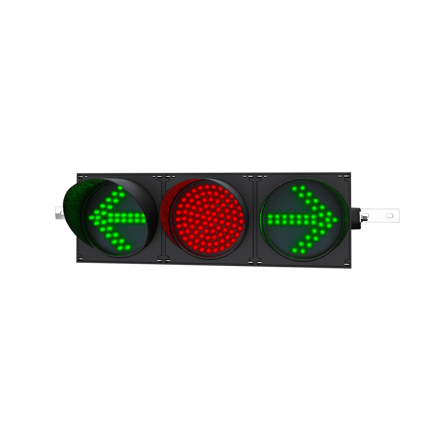 FUNK-Ampeln grün(Pfeil)/rot/grün(Pfeil) , Größe der Verkehrsampeln