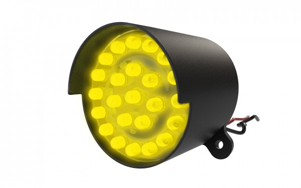 Mini-LED-Ampel-Modul gelb, Ø 50mm