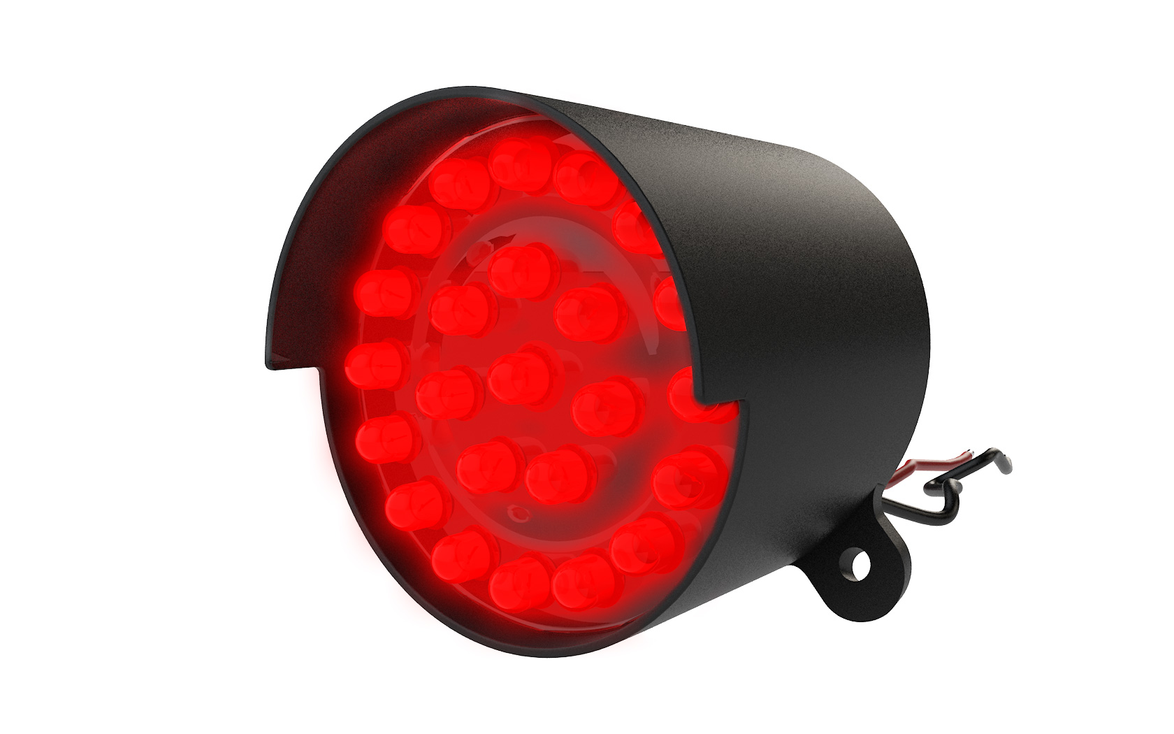 Mini-LED-Ampel-Modul 50mm, rot | Ampeln rot | Ampeln einfarbig | LED